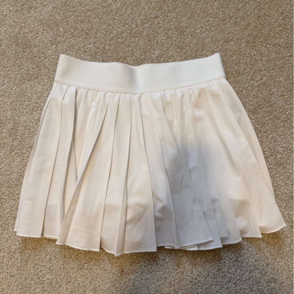 TNA White Skater Skirt